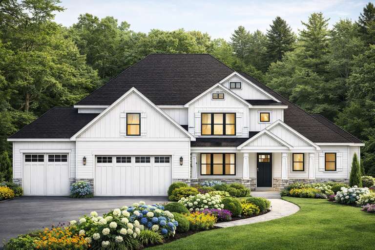 House Plan House Plan #35329 Front Elevation