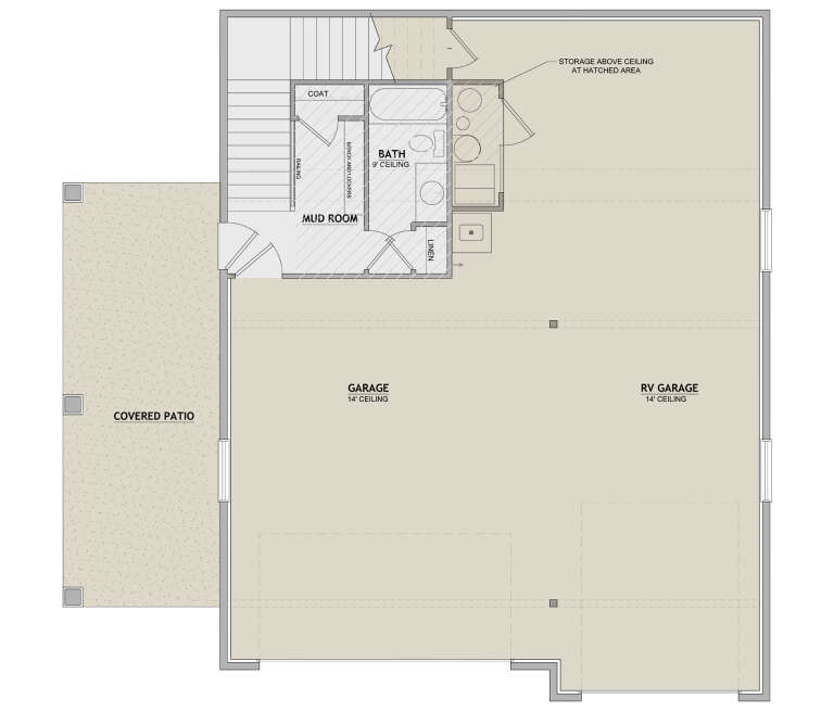 House Plan House Plan #35331 Drawing 1