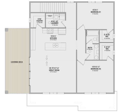 Second Floor for House Plan #8768-00181
