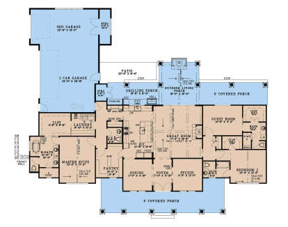 Main Floor  for House Plan #8318-00463