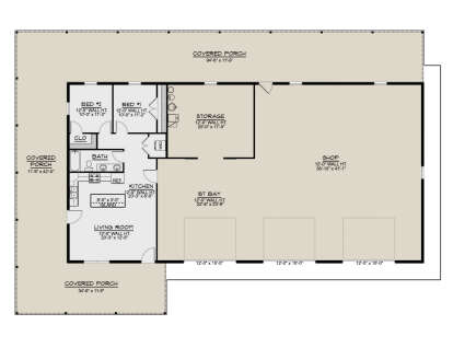 Main Floor  for House Plan #5032-00429