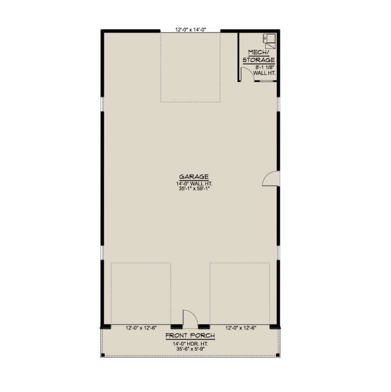 House Plan House Plan #35341 Drawing 1