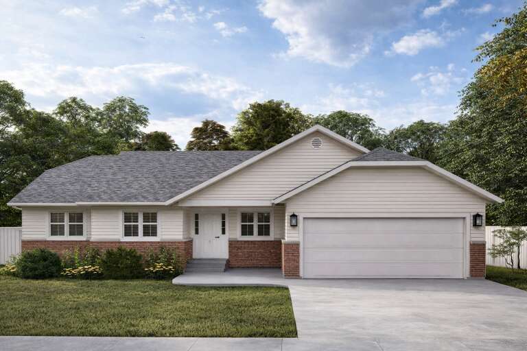 House Plan House Plan #35343 Front Elevation