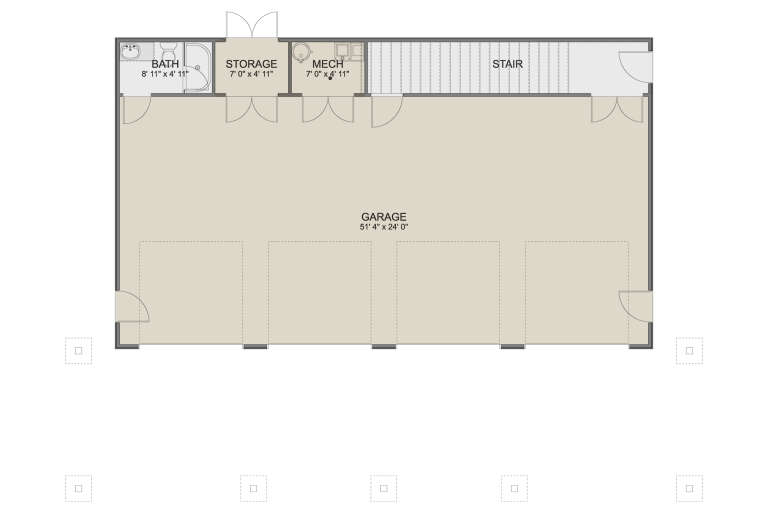 House Plan House Plan #35345 Drawing 1