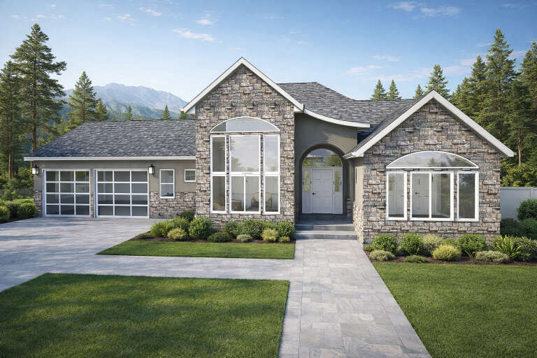 House Plan House Plan #35346 Front Elevation