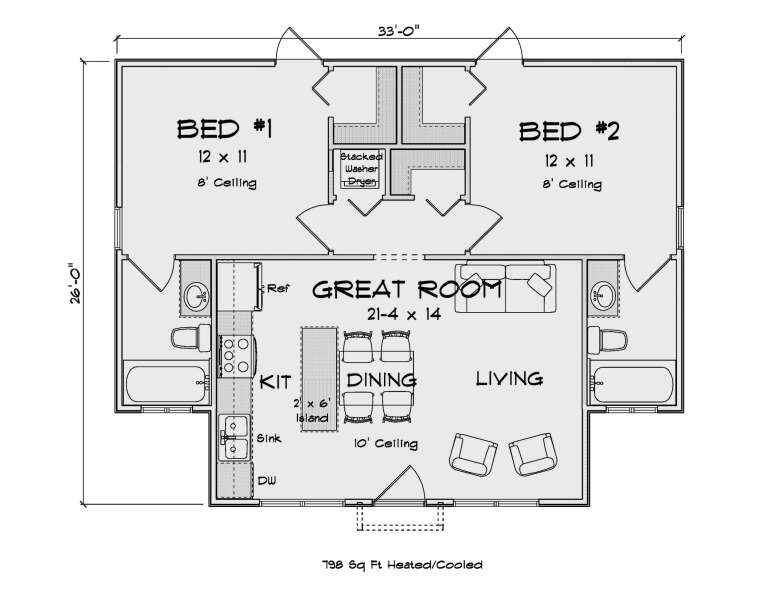 House Plan House Plan #35347 Drawing 1