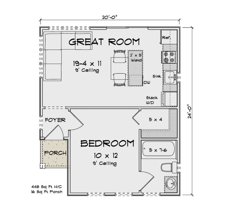 House Plan House Plan #35349 Drawing 1