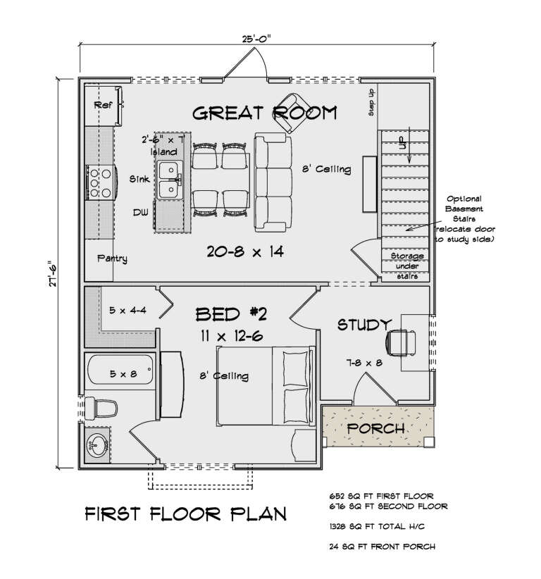 House Plan House Plan #35352 Drawing 1