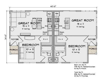 Main Floor  for House Plan #4848-00588