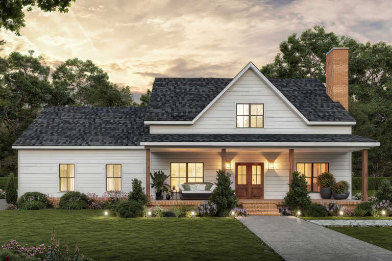 House Plan House Plan #35357 Front Elevation