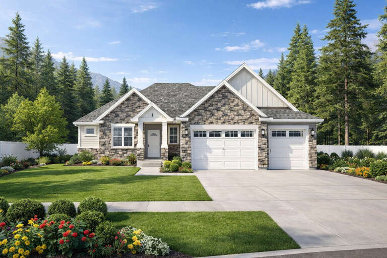 House Plan House Plan #35358 Front Elevation