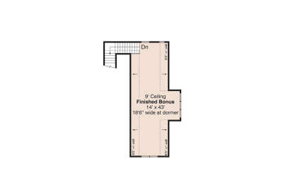 Bonus Room for House Plan #035-01223