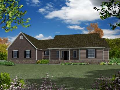 4 Bed, 3 Bath, 2148 Square Foot House Plan - #286-00031