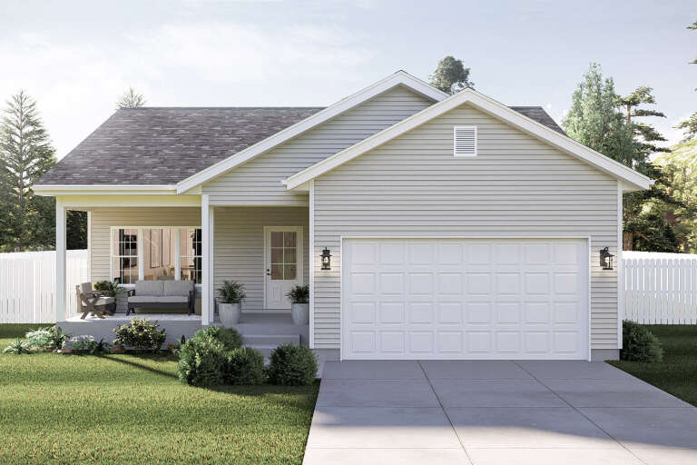 House Plan House Plan #35360 Front Elevation