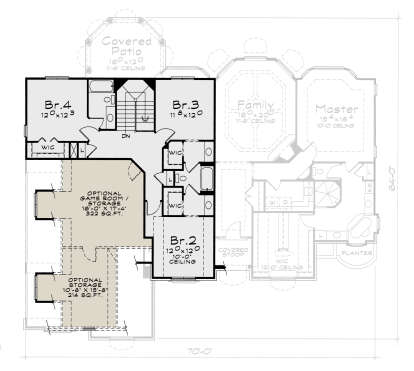 Second Floor for House Plan #402-01873