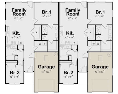 Main Floor  for House Plan #402-01876