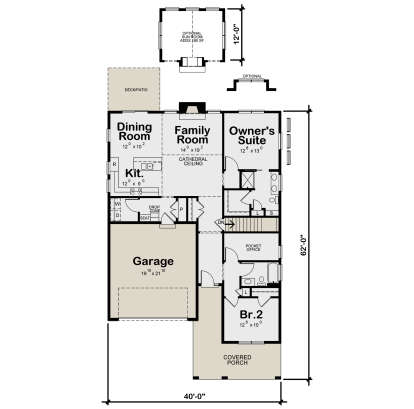 Main Floor  for House Plan #402-01881