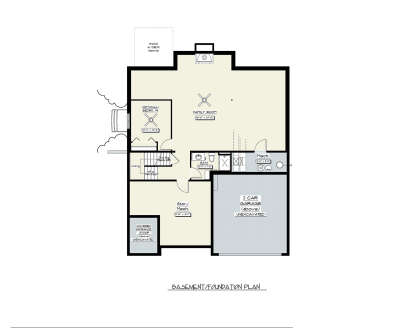 Basement  for House Plan #1400-00002