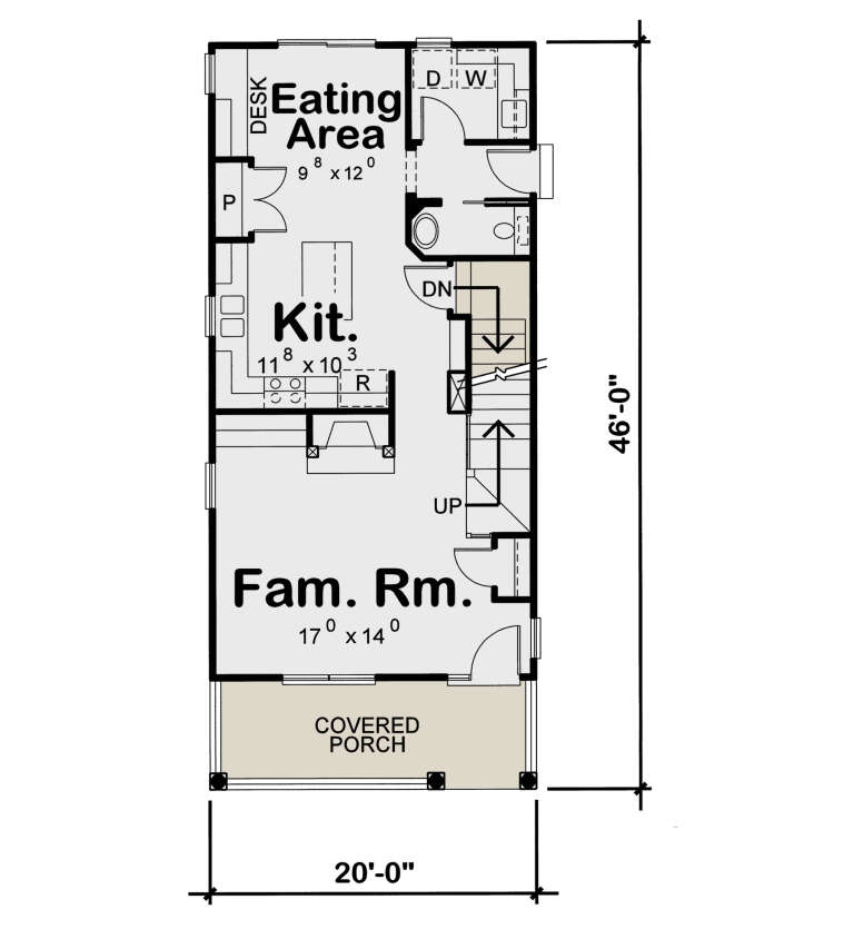 House Plan House Plan #35379 Drawing 1