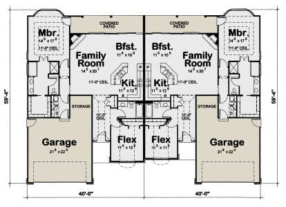 Main Floor  for House Plan #402-01885