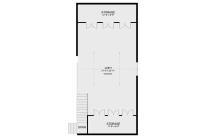 Second Floor for House Plan #2802-00536