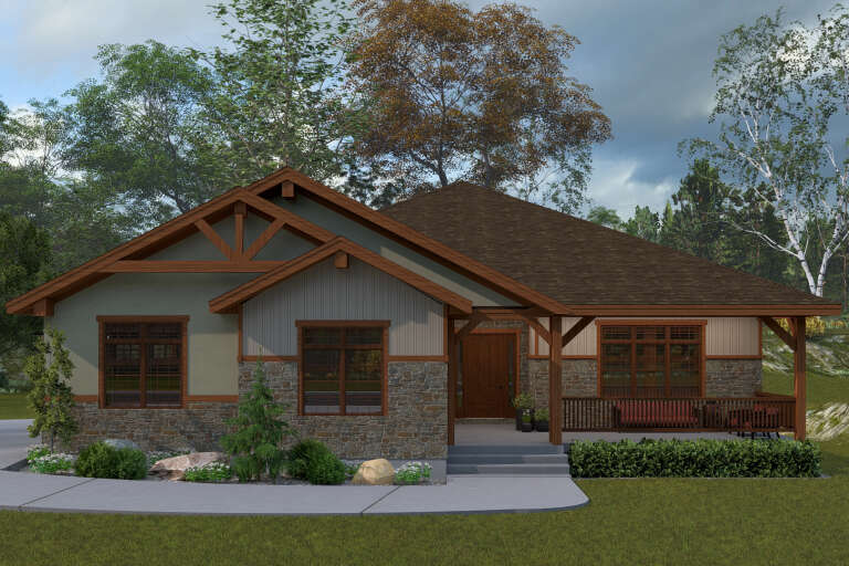 House Plan House Plan #35387 Front Elevation