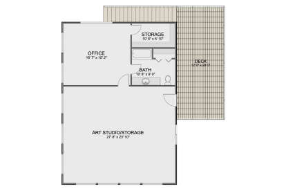 Second Floor for House Plan #2802-00541