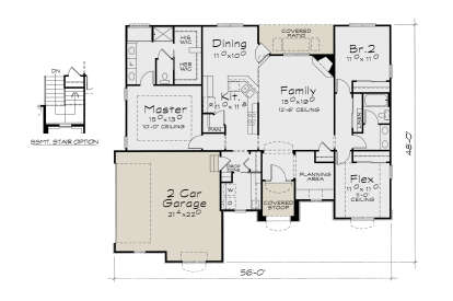 Main Floor  for House Plan #402-01888
