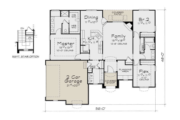 House Plan House Plan #35392 Drawing 1