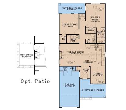 Main Floor  for House Plan #8318-00464
