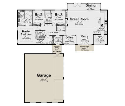 Main Floor  for House Plan #963-01263