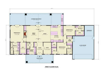Main Floor  for House Plan #4195-00086