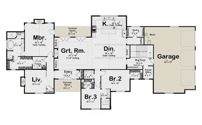 Main Floor  for House Plan #963-01264