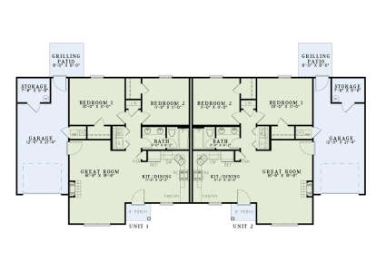 Main Floor for House Plan #110-01145