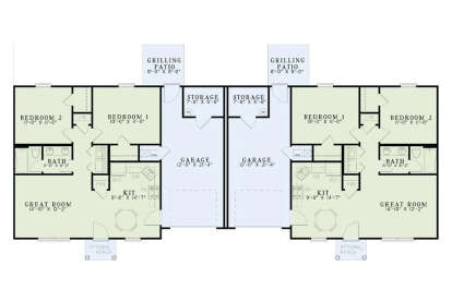 Main Floor for House Plan #110-01146