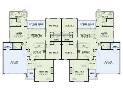 Main Floor for House Plan #110-01147