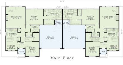 Main Floor for House Plan #110-01148