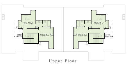 Second Floor for House Plan #110-01148