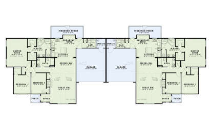 Main Floor for House Plan #110-01149