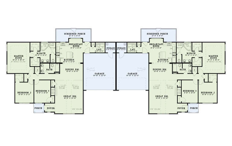 House Plan House Plan #35406 Drawing 1