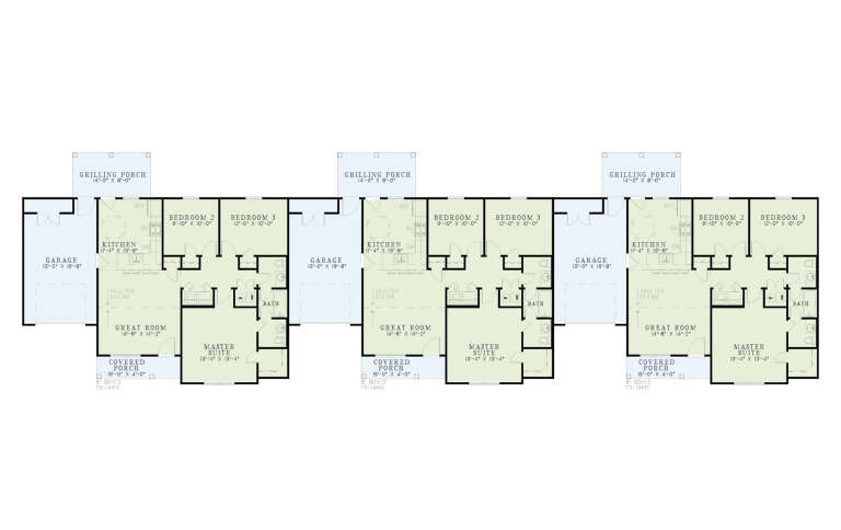 House Plan House Plan #35408 Drawing 1