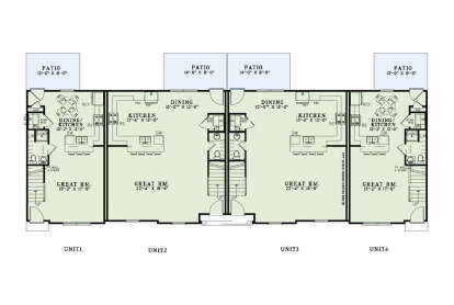 Main Floor for House Plan #110-01154