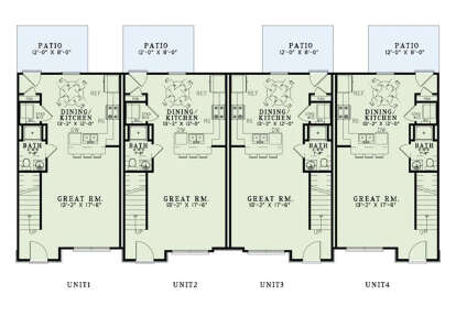 Main Floor for House Plan #110-01155