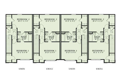 Second Floor for House Plan #110-01155