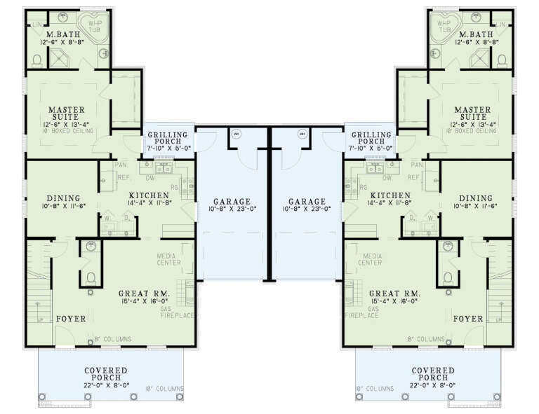 House Plan House Plan #35420 Drawing 1