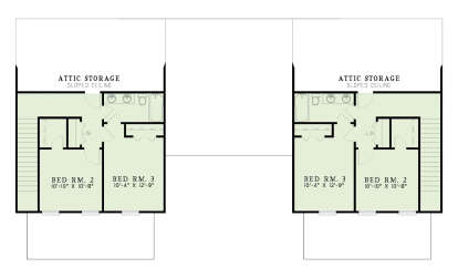 Second Floor for House Plan #110-01157