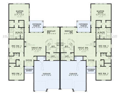 Main Floor for House Plan #110-01159