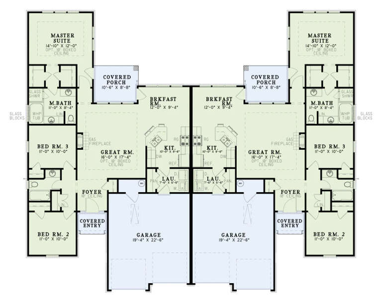 House Plan House Plan #35422 Drawing 1