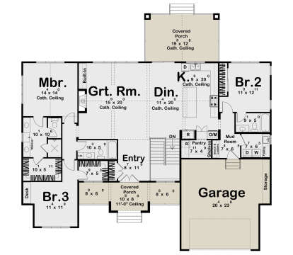 Main Floor for House Plan #963-01265