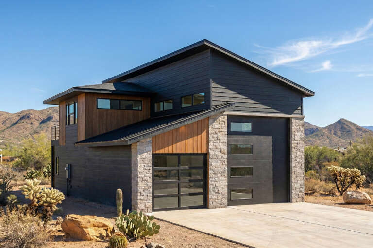 House Plan House Plan #35424 Angled Front Elevation